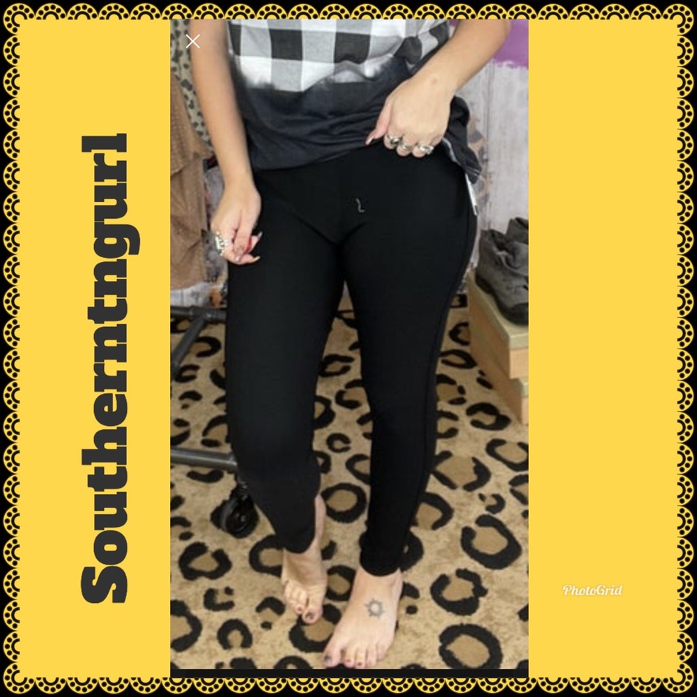 NWT NEW MIX Black Sculpting Leggings
